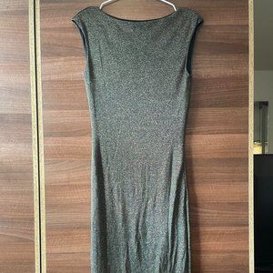 Ted Baker Womens Black and Gold Dress